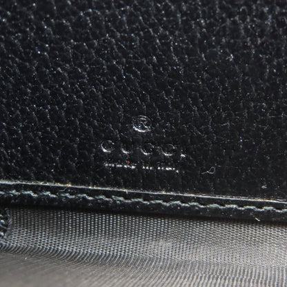 GUCCI 428736 Double G GG Marmont Long wallet (with coin pocket) Leather Ladies [Used]