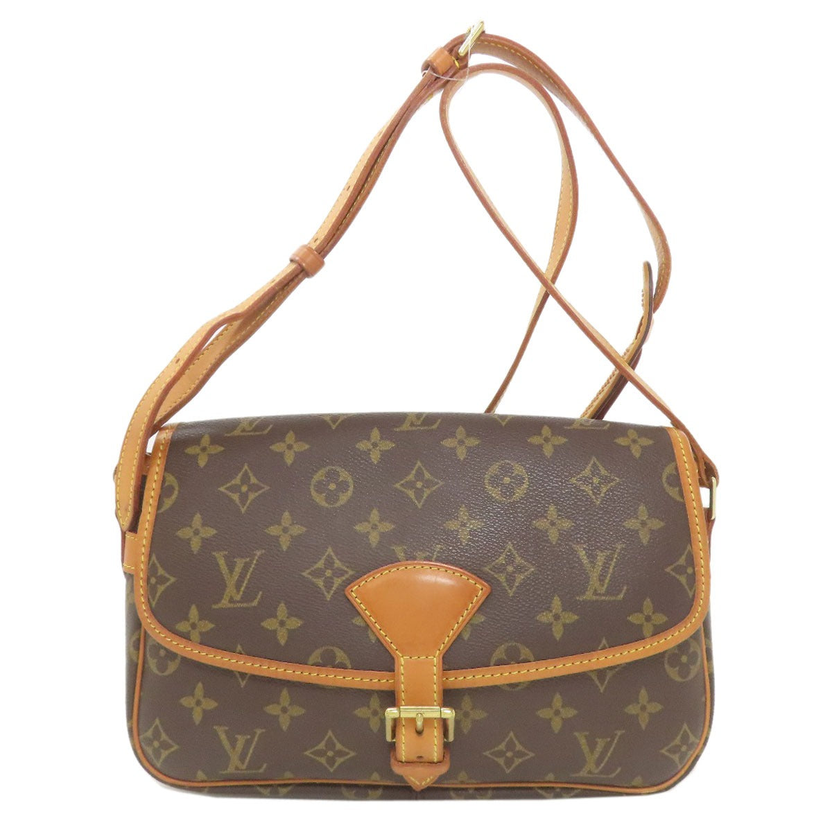 LOUIS VUITTON M42250 Sologne Shoulder Bag Monogram canvas Ladies [Used]