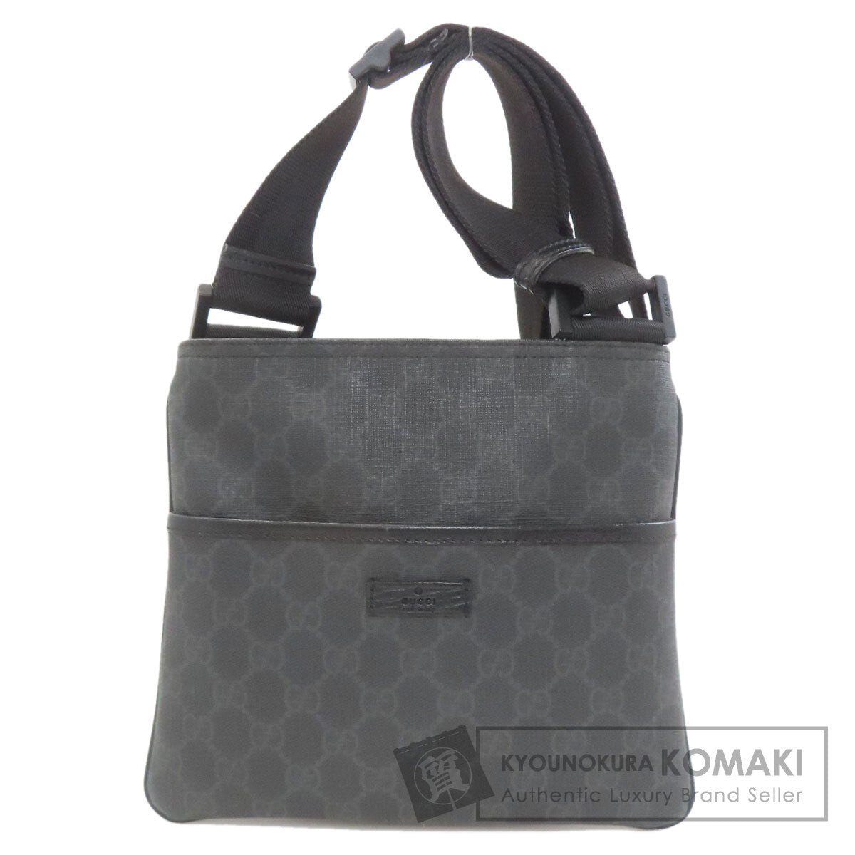 GUCCI 162905 GG Supreme Shoulder Bag PVC Ladies [Used]