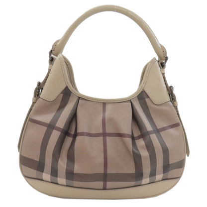 BURBERRY Burberry Check Tote Bag PVC Ladies [Used]