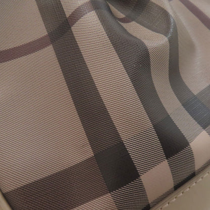 BURBERRY Burberry Check Tote Bag PVC Ladies [Used]