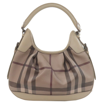 BURBERRY Burberry Check Tote Bag PVC Ladies [Used]