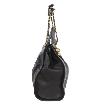 CHANEL Matelasse COCO Mark GoldHardware 2WAY Shoulder Bag Calf Ladies [Used]