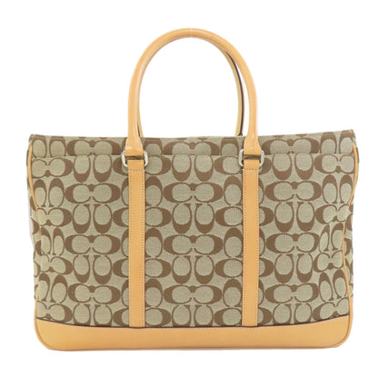 COACH 6088 Signature Tote Bag Canvas Ladies [Used]