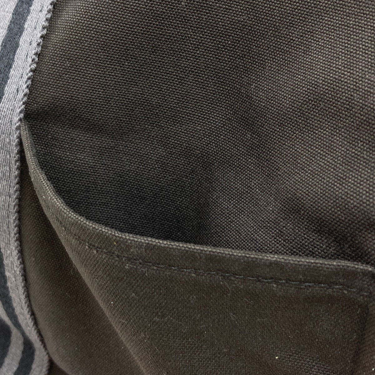 HERMES suck fool toeMM Tote Bag Canvas Ladies [Used]