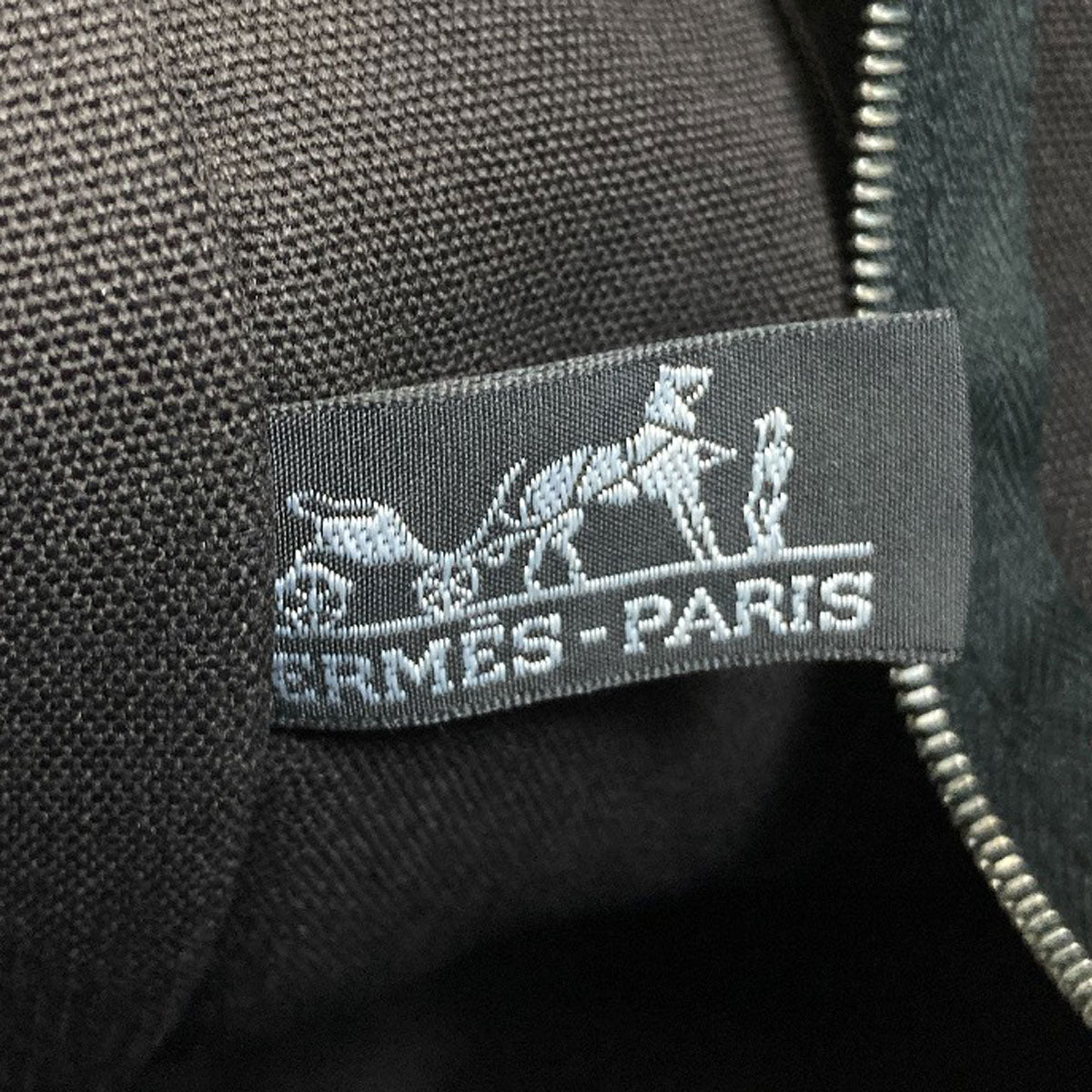 HERMES suck fool toeMM Tote Bag Canvas Ladies [Used]