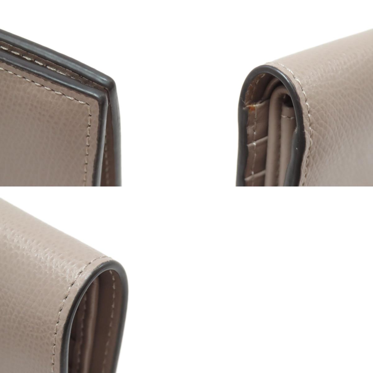 FENDI Ehuise Fendi Bifold Wallet with Coin Pocket Calf Ladies [Used]