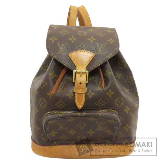 LOUIS VUITTON M51136 Montsourismedium Backpack Â· Daypack Monogram canvas Ladies [Used]