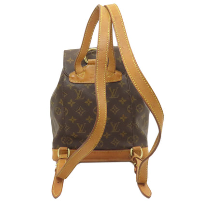 LOUIS VUITTON M51136 Montsourismedium Backpack Â· Daypack Monogram canvas Ladies [Used]