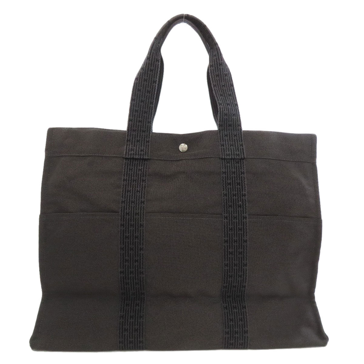 HERMES Her LineGM Tote Bag Canvas Ladies [Used]