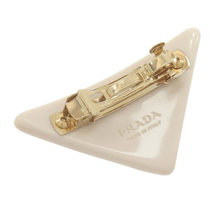 PRADA Triangle Rhinestone Valletta Plastic Ladies [Used]