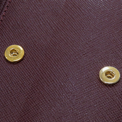 MARNI logo Bifold Wallet with Coin Pocket Leather Ladies [Used]