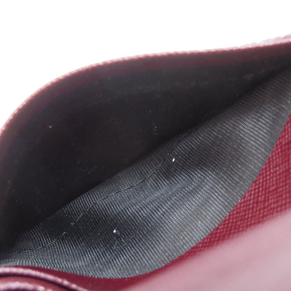 MARNI logo Bifold Wallet with Coin Pocket Leather Ladies [Used]