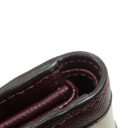 MARNI logo Bifold Wallet with Coin Pocket Leather Ladies [Used]