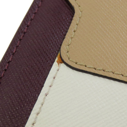 MARNI logo Bifold Wallet with Coin Pocket Leather Ladies [Used]