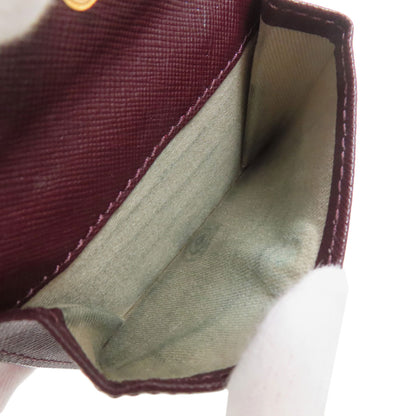 MARNI logo Bifold Wallet with Coin Pocket Leather Ladies [Used]