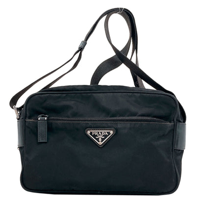 PRADA Logo Hardware Shoulder Bag Nylon Ladies [Used]