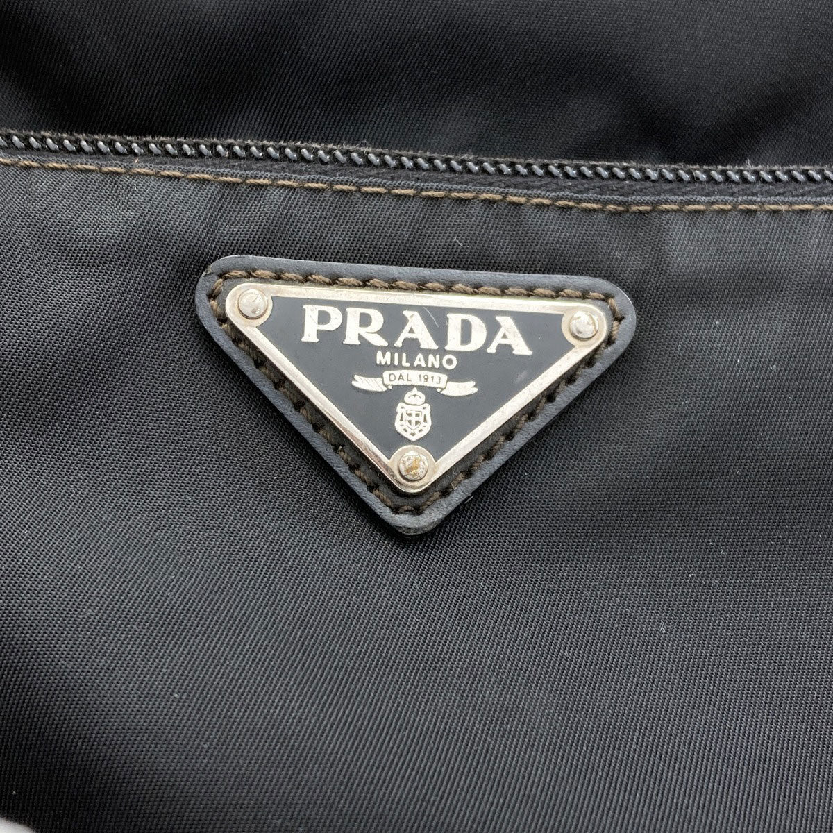 PRADA Logo Hardware Shoulder Bag Nylon Ladies [Used]