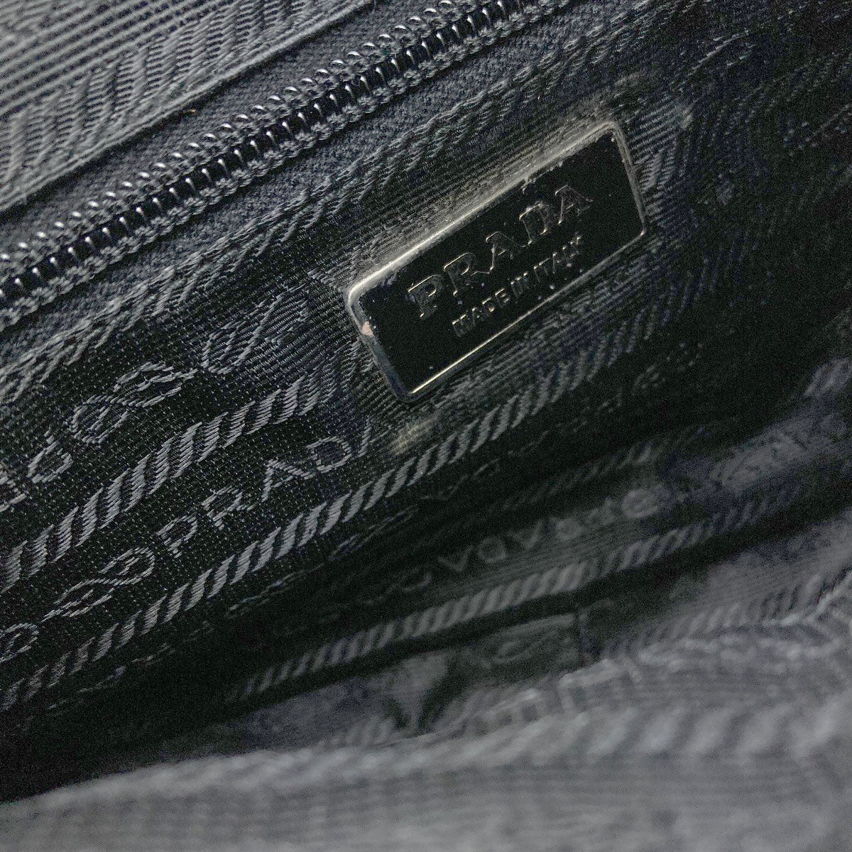 PRADA Logo Hardware Shoulder Bag Nylon Ladies [Used]