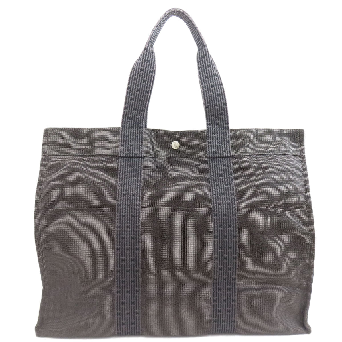 HERMES Her Line Tote GM Tote Bag Canvas Ladies [Used]