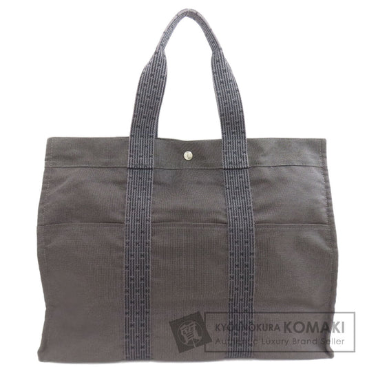 HERMES Her Line Tote GM Tote Bag Canvas Ladies [Used]