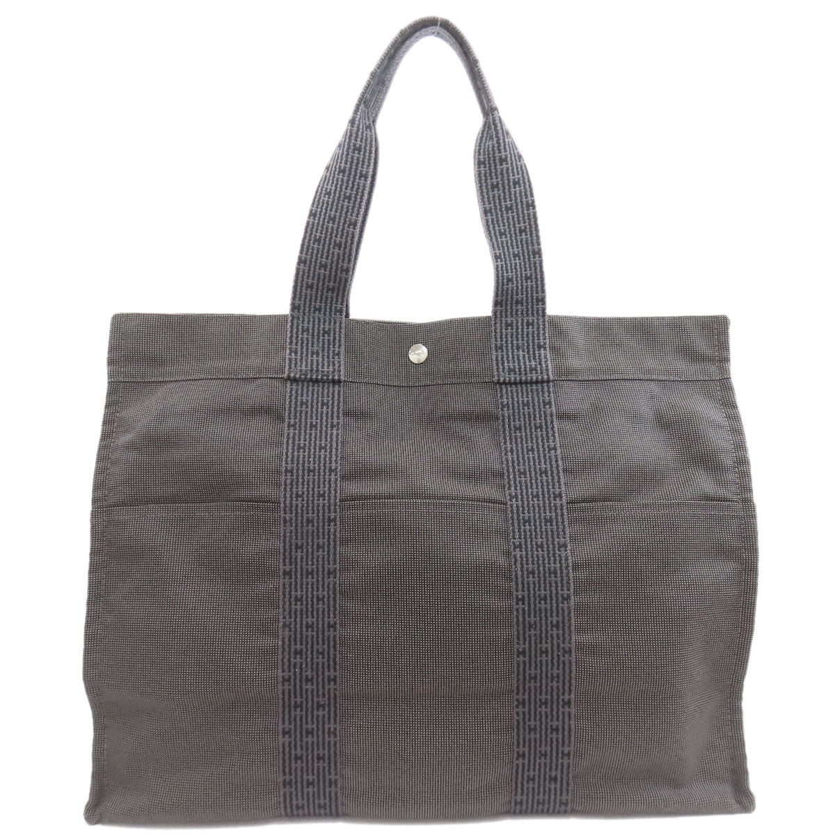 HERMES Her Line Tote GM Tote Bag Canvas Ladies [Used]