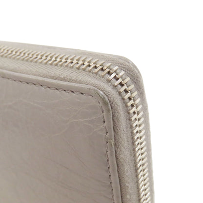 BALENCIAGA 519641 logo Long wallet (with coin pocket) Leather Ladies [Used]