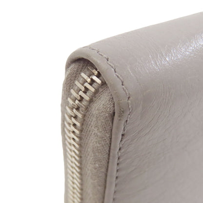 BALENCIAGA 519641 logo Long wallet (with coin pocket) Leather Ladies [Used]