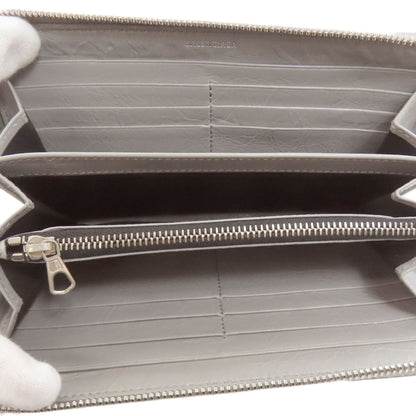 BALENCIAGA 519641 logo Long wallet (with coin pocket) Leather Ladies [Used]