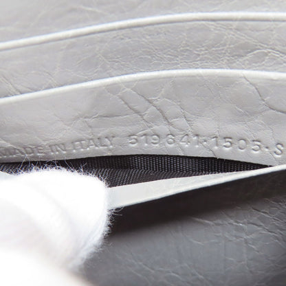 BALENCIAGA 519641 logo Long wallet (with coin pocket) Leather Ladies [Used]