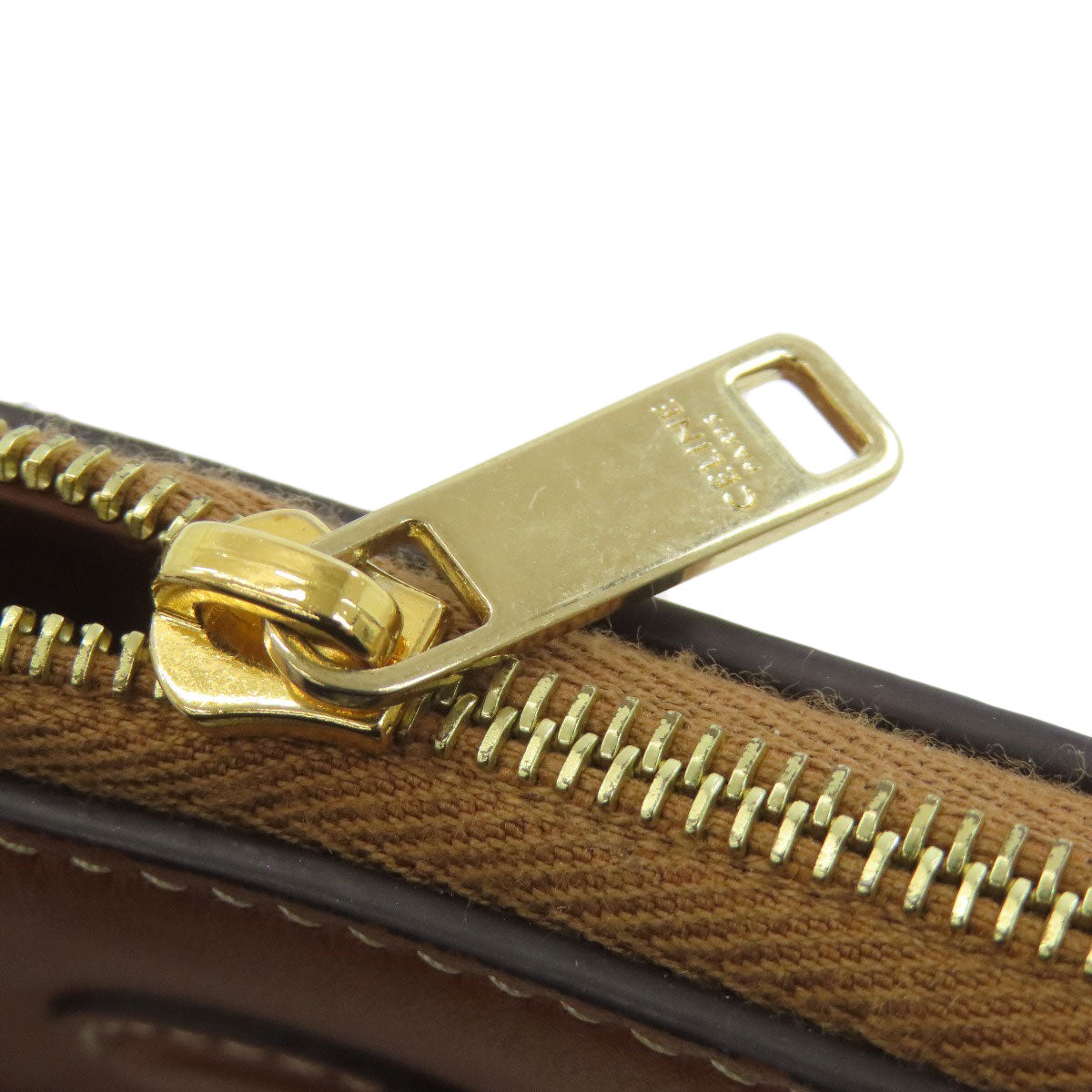 CELINE Triomphe coin purse Calf Ladies [Used]