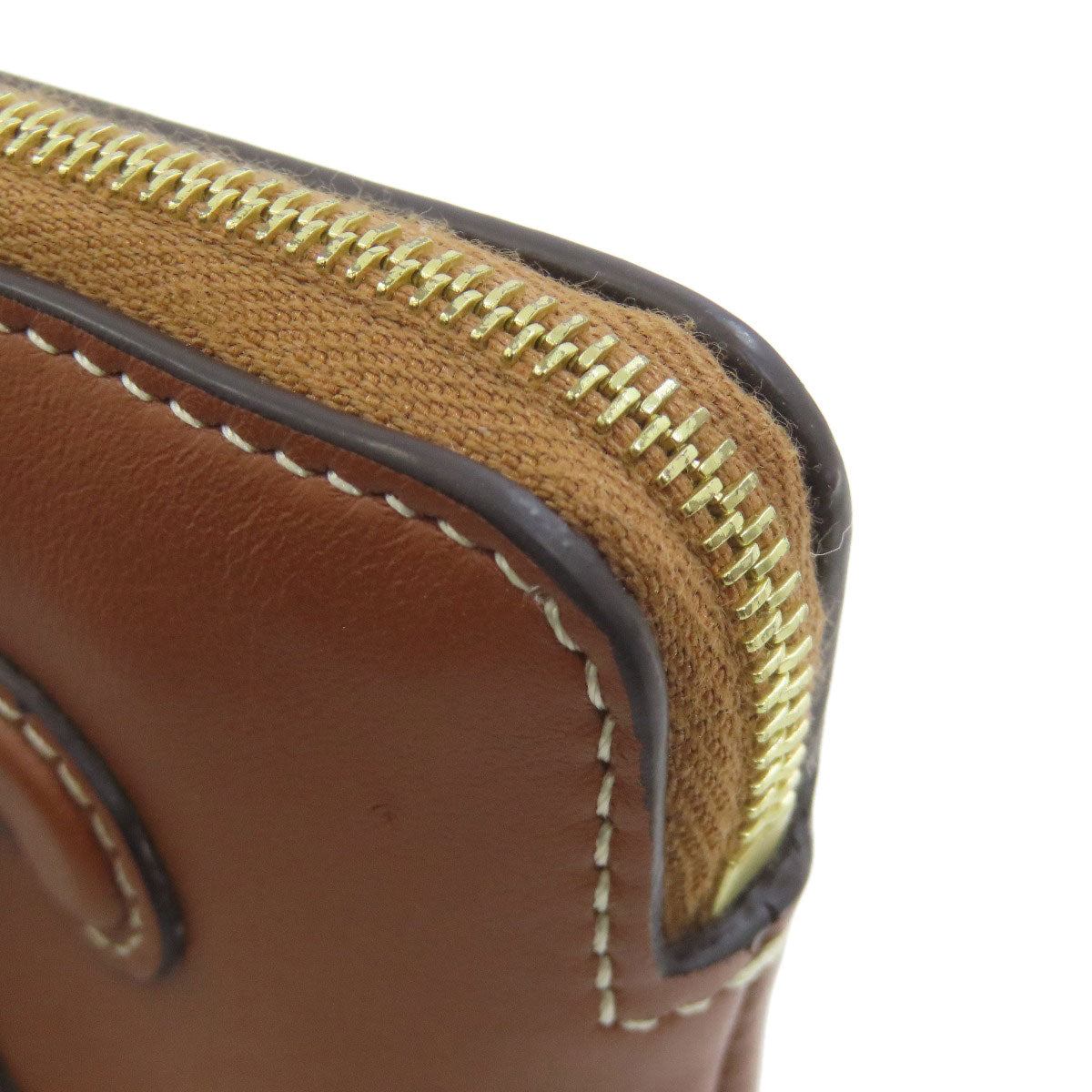 CELINE Triomphe coin purse Calf Ladies [Used]