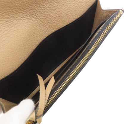 LOUIS VUITTON M62369 Portefeiulle ã» Emily Long wallet (with coin pocket) Empreinte Ladies [Used]