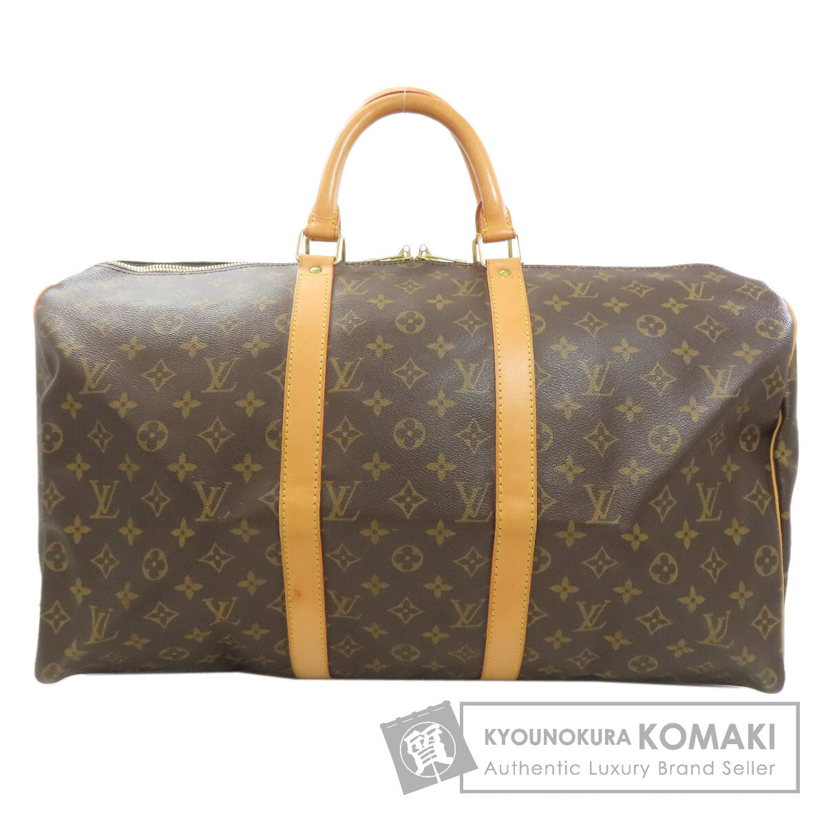 LOUIS VUITTON M41426 Kiepol 50 Boston bag Monogram canvas Ladies [Used]