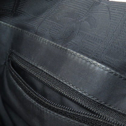 CHANEL New Travel Line PM Tote Bag Nylon jacquard Ladies [Used]