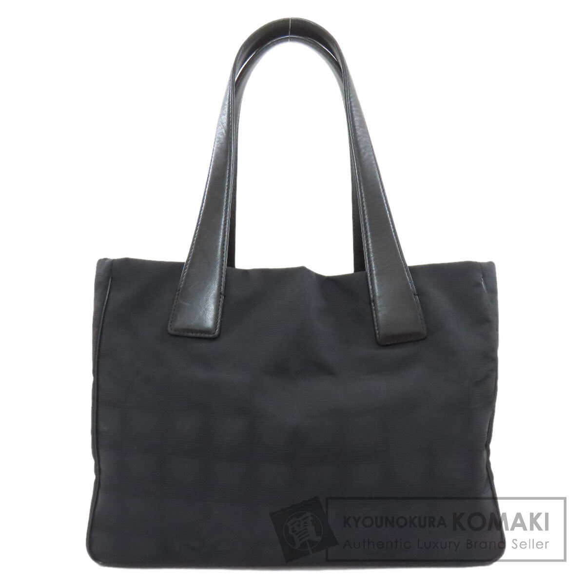 CHANEL New Travel Line PM Tote Bag Nylon jacquard Ladies [Used]