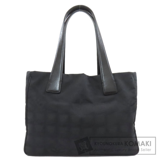 CHANEL New Travel Line PM Tote Bag Nylon jacquard Ladies [Used]