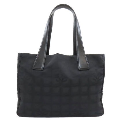CHANEL New Travel Line PM Tote Bag Nylon jacquard Ladies [Used]