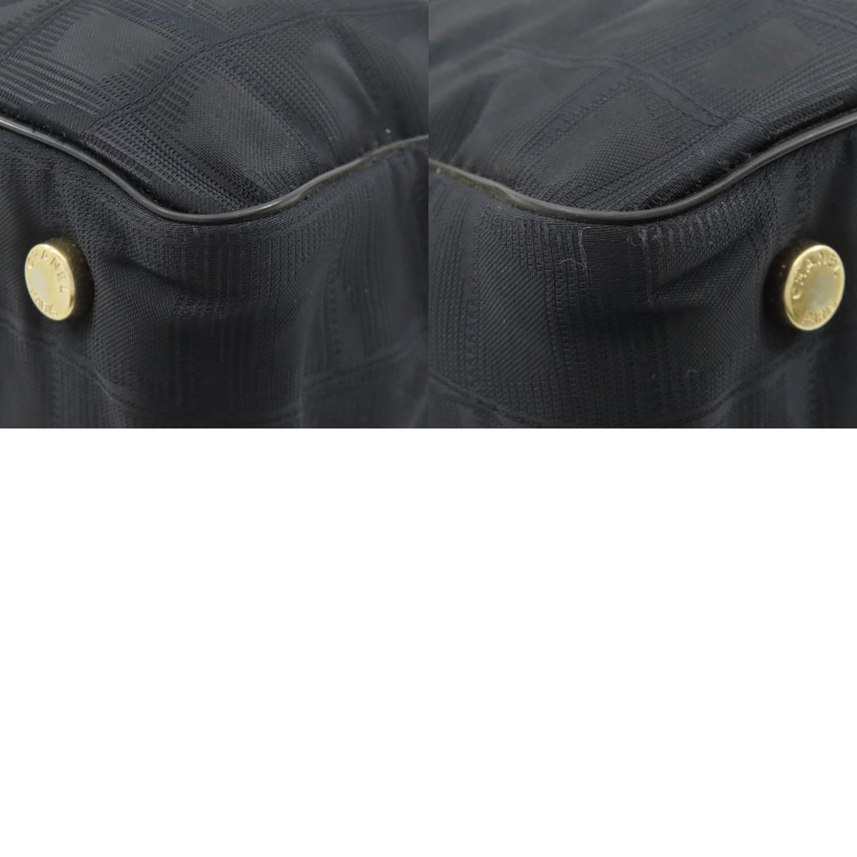 CHANEL New Travel Line PM Tote Bag Nylon jacquard Ladies [Used]