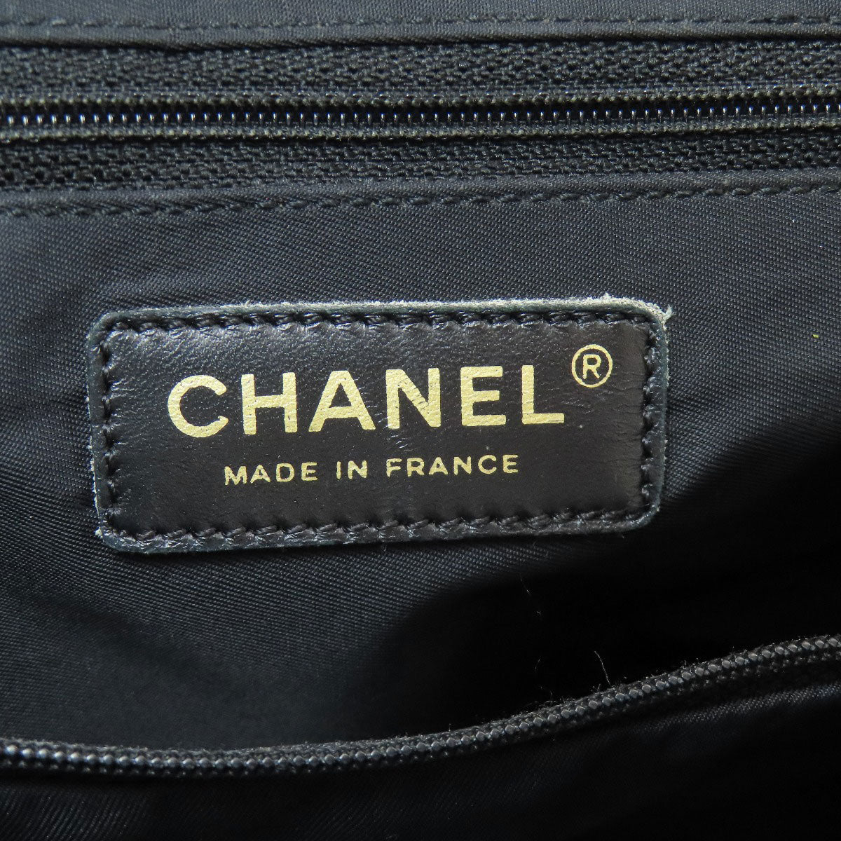 CHANEL New Travel Line PM Tote Bag Nylon jacquard Ladies [Used]