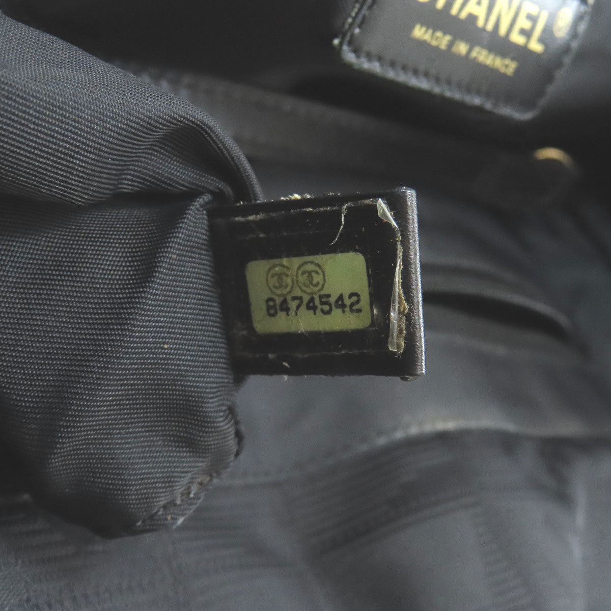 CHANEL New Travel Line PM Tote Bag Nylon jacquard Ladies [Used]