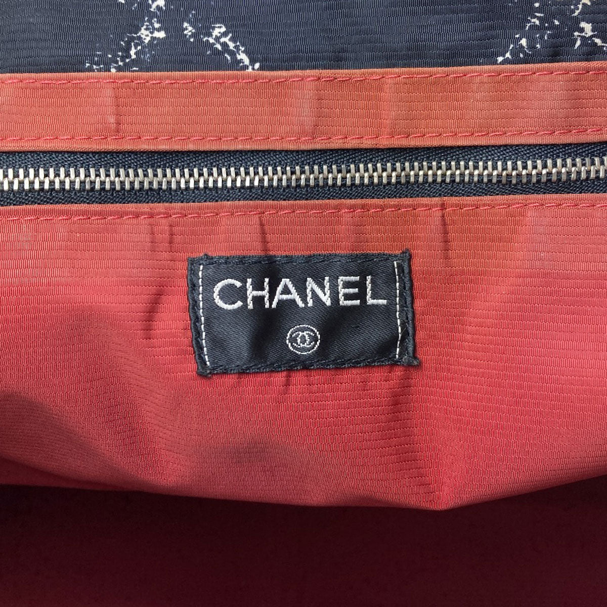 CHANEL Travel line Handbag Nylon Ladies [Used]