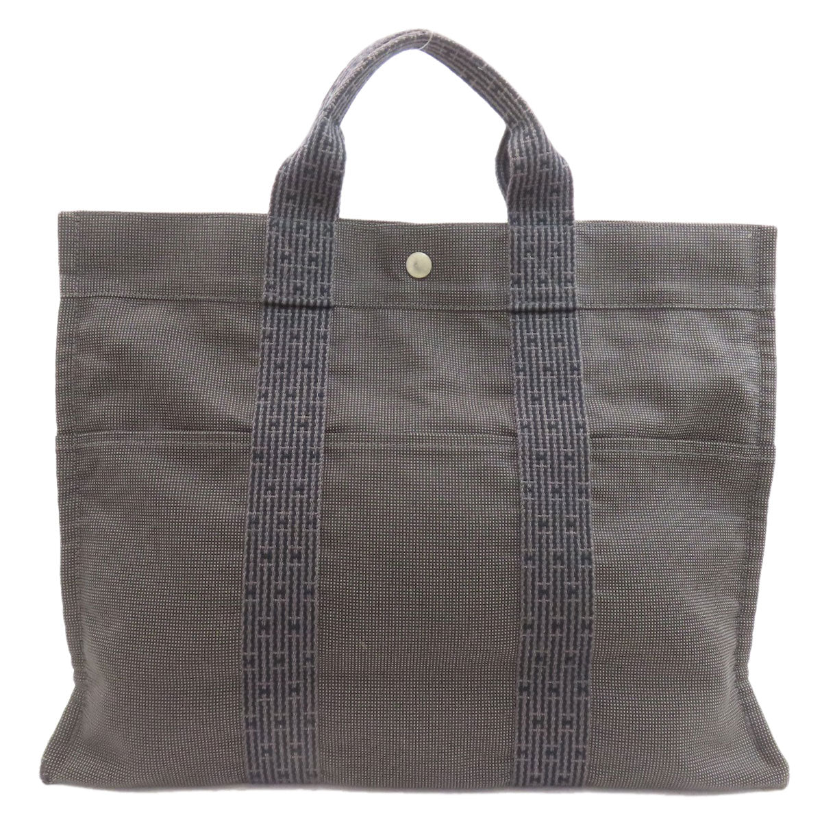 HERMES Her LineMM Handbag Canvas Ladies [Used]