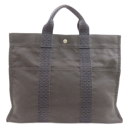 HERMES Her LineMM Handbag Canvas Ladies [Used]