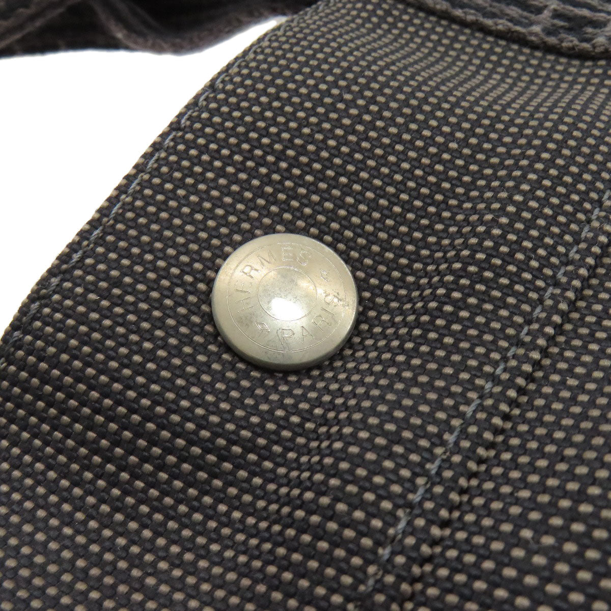 HERMES Her LineMM Handbag Canvas Ladies [Used]