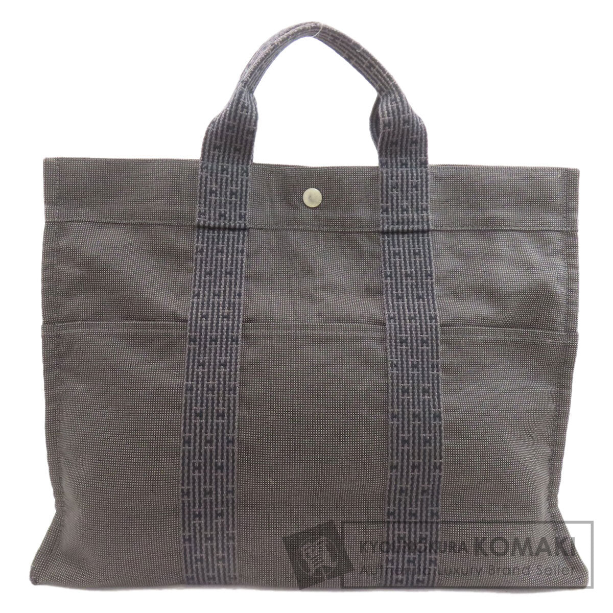 HERMES Her LineMM Handbag Canvas Ladies [Used]