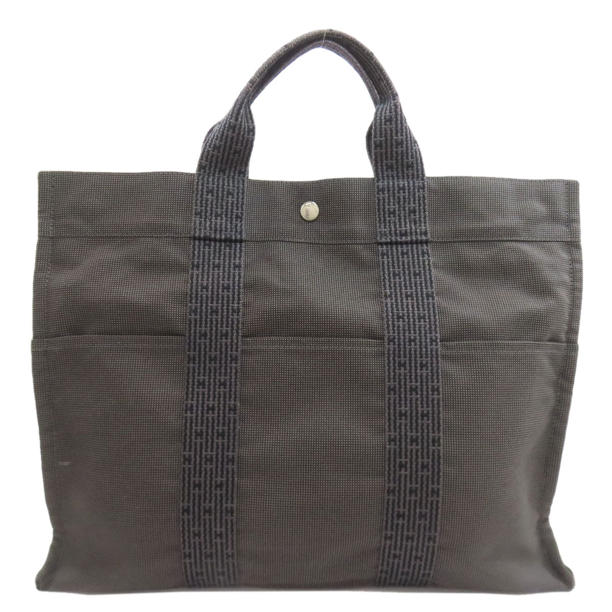 HERMES Her LineMM Handbag Canvas Ladies [Used]