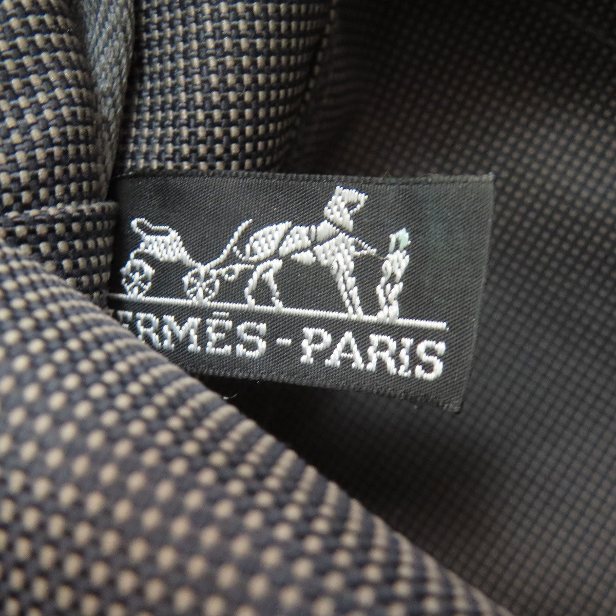 HERMES Her LineMM Handbag Canvas Ladies [Used]