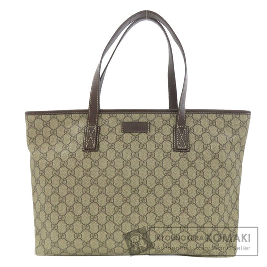 GUCCI 211137 GG Supreme Tote Bag PVC Ladies [Used]
