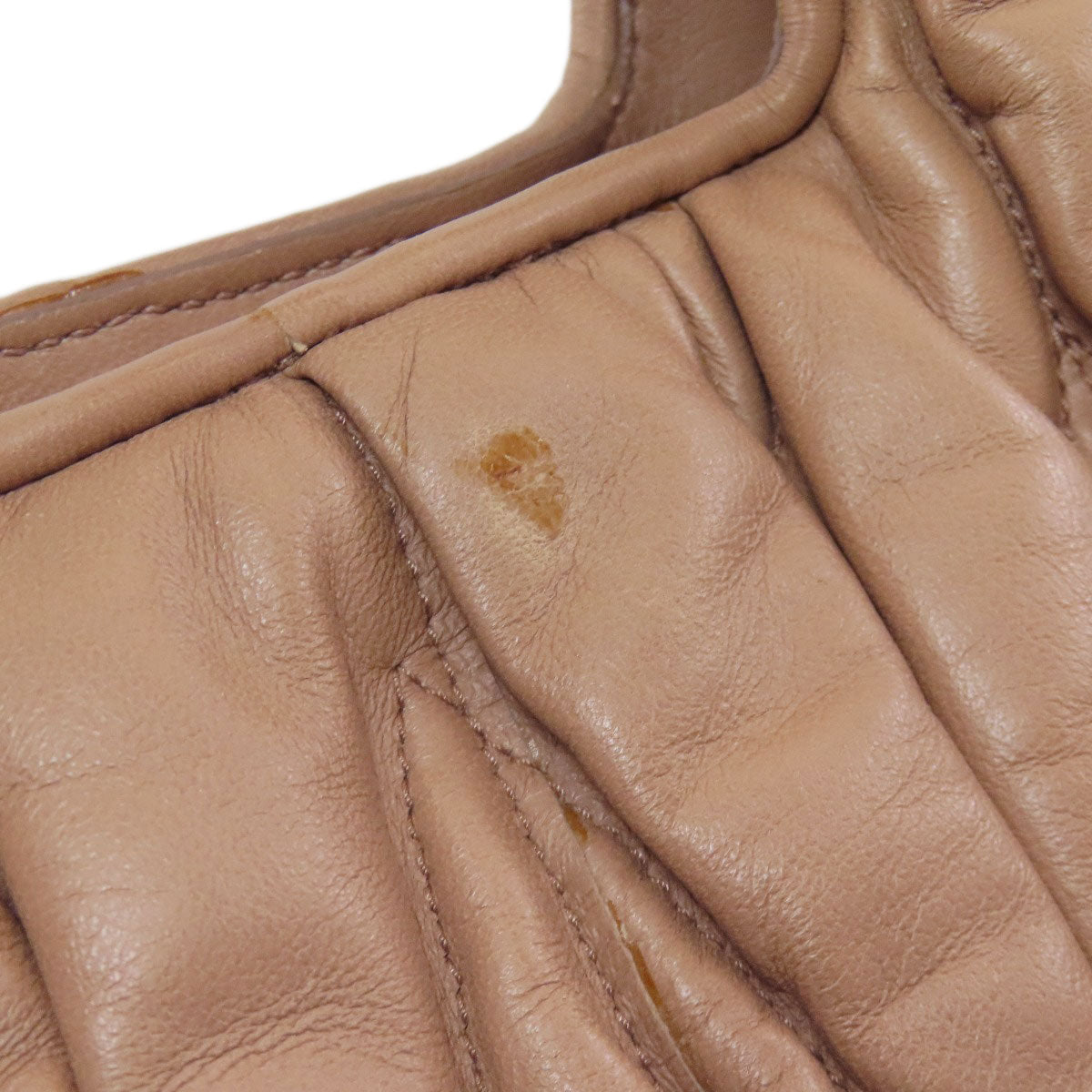 MIUMIU Materasse 2WAY Handbag Lambskin Ladies [Used]